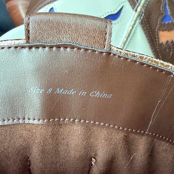 Dolce Vita Lassie Boots Women’s Leather Embroidery Cowboy, Western Boots 8 NWOT - Picture 8 of 8